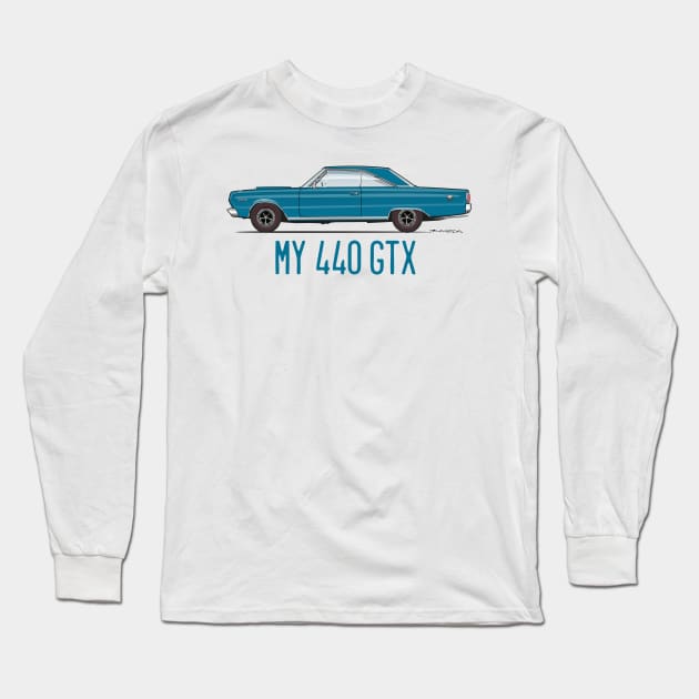 440 gtx Long Sleeve T-Shirt by ArtOnWheels